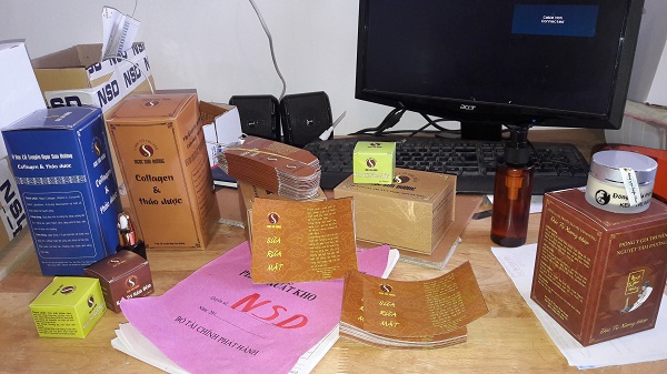 Hà Nội: Bắt giữ hàng nghìn sản phẩm mỹ phẩm lậu