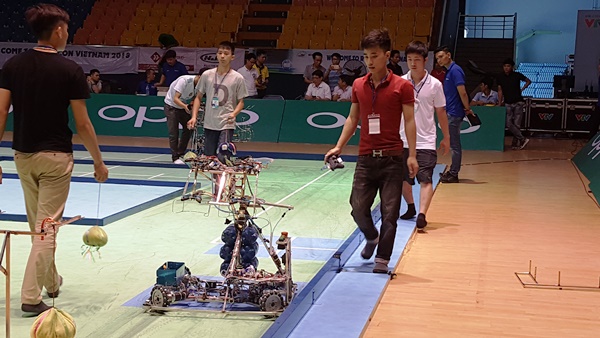Vòng chung kết Robocon Việt Nam 2018 sẽ khai mạc vào tối 8/5 tại Vĩnh Phúc