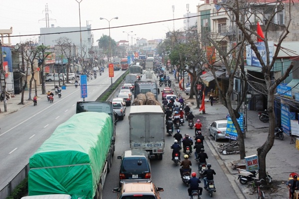 Hải Phòng: Phân luồng giao thông tạm thời đường Hồ Sen – Cầu Rào 2
