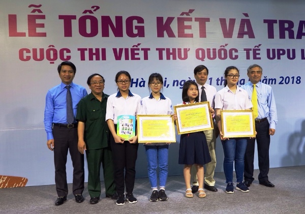 Vĩnh Phúc: 4 học sinh đoạt giải cuộc thi viết thư quốc tế lần thứ 47 - Hình 1