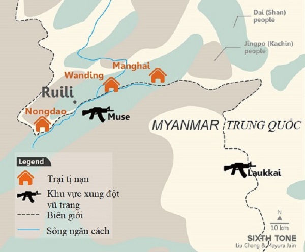 Phiến quân tấn công quân đội Myanmar gần biên giới Trung Quốc, 19 người chết - Hình 2