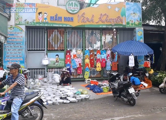 Trảng Dài, Biên Hòa (Đồng Nai): Chợ tự phát trên đường dân sinh - Hình 1