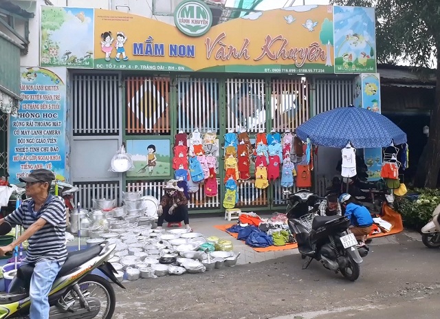 Trảng Dài, Biên Hòa (Đồng Nai): Chợ tự phát trên đường dân sinh