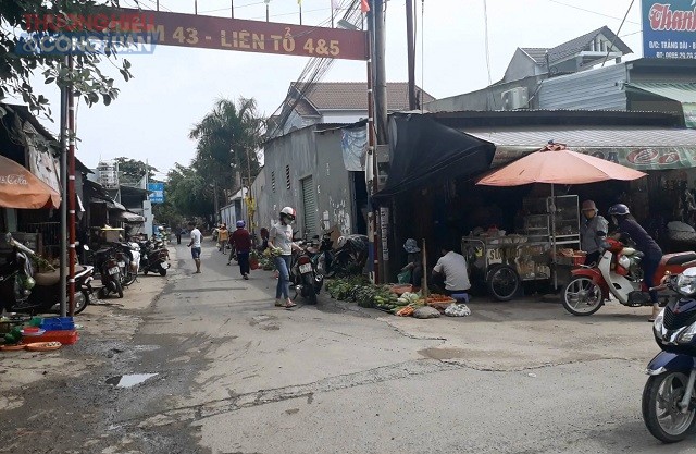 Trảng Dài, Biên Hòa (Đồng Nai): Chợ tự phát trên đường dân sinh - Hình 2