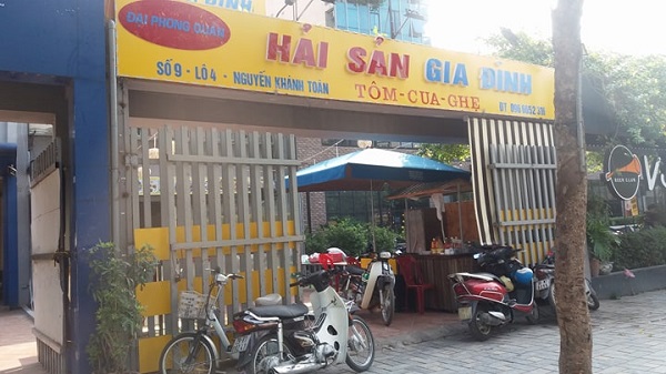 Trước ngày cưỡng chế, các công trình trên đường Nguyễn Khánh Toàn vẫn kinh doanh rầm rộ! - Hình 4