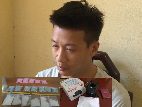 Thanh Hóa: Bắt đối tượng giấu 1.000 viên thuốc lắc trong chiếc loa thùng