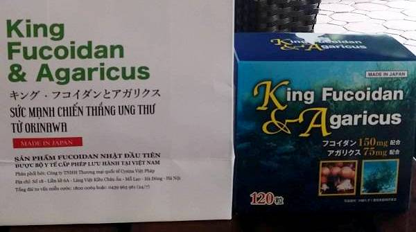 CYSINA phản hồi về việc quảng cáo về TPCN King Fucoidan & Agarius