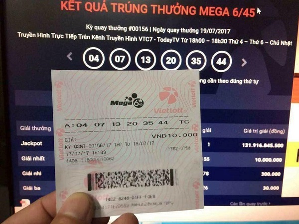 Đã tìm ra người trúng giải Vietlott hơn 300 tỷ đồng