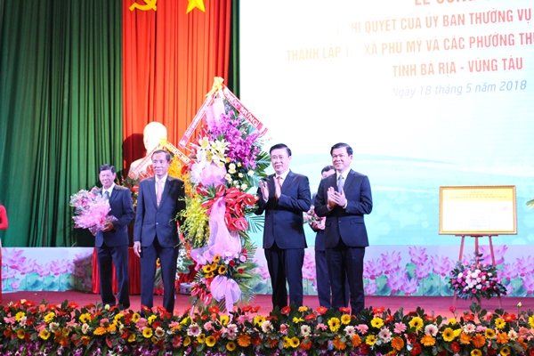 Lễ công bố thành lập thị xã Phú Mỹ, tỉnh Bà Rịa Vũng Tàu - Hình 4