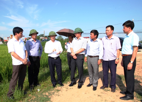 Huyện Vĩnh Tường (Vĩnh Phúc): Tổng kết công tác dồn thửa, đổi ruộng tại 2 xã điểm