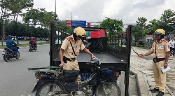 TP. HCM: Điều tra vụ mất trộm 3 xe máy xảy ra tại Đội CSGT Cát Lái