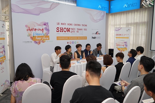 Khởi động cuộc thi Inebrya International Hairshow - Charming Flavour 2018