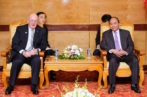 Thủ tướng Nguyễn Xuân Phúc hội kiến với Toàn quyền Australia