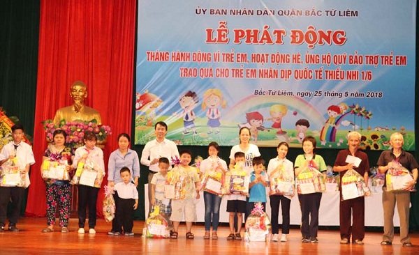 Quận Bắc Từ Liêm (Hà Nội): Phát động Tháng hành động vì trẻ em