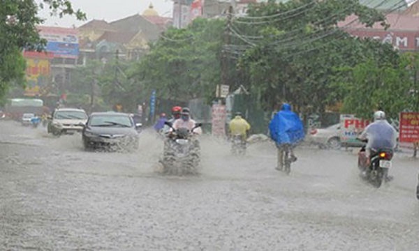 Cảnh báo mưa rất to, nguy cơ xảy ra tố lốc ở khu vực Bắc Bộ