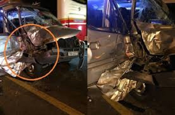 Đèo Hải Vân: Va chạm giữa xe khách và xe tải, 4 người bị thương - Hình 1