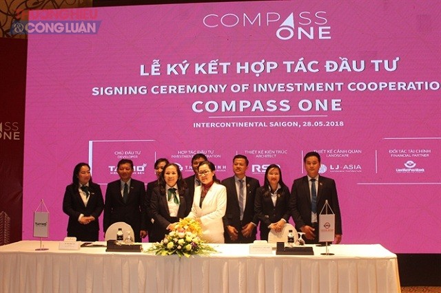 Thiên Minh Group ký kết hợp tác phát triển dự án Compass One - Hình 1
