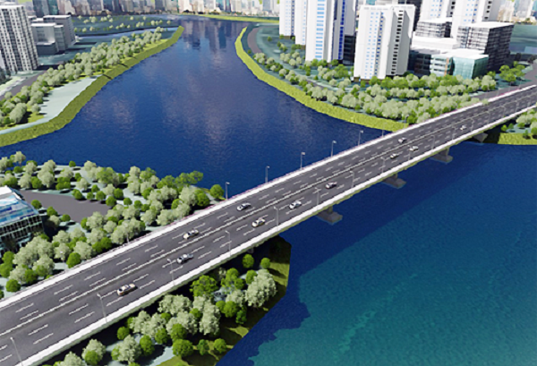 TP. HCM: Thông xe cầu qua đảo Kim Cương, quận 2 - Hình 2
