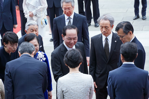 Lễ đón chính thức Chủ tịch nước Trần Đại Quang tại Hoàng cung Nhật Bản - Hình 4