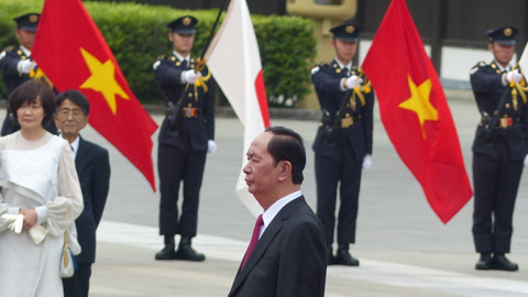 Lễ đón chính thức Chủ tịch nước Trần Đại Quang tại Hoàng cung Nhật Bản - Hình 3