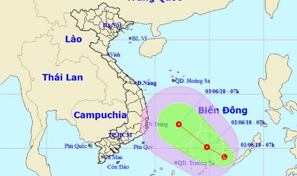 Dự báo thời tiết ngày 2/6: Ảnh hưởng của áp thấp cả nước có mưa, cảnh báo tố, lốc