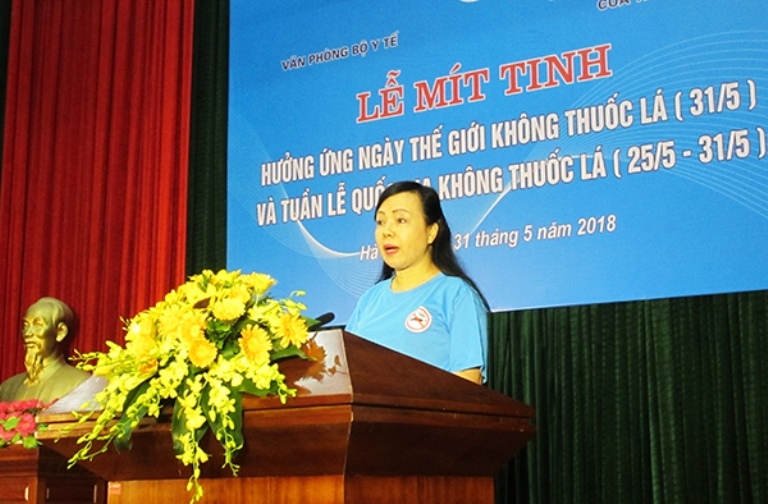 Hà Nội: Mít-tinh Hưởng ứng Ngày thế giới không thuốc lá năm 2018 - Hình 2