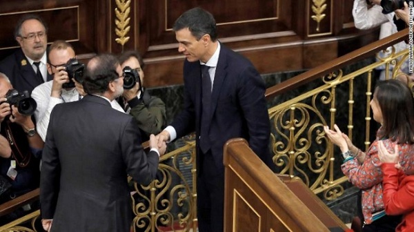 Quốc hội Tây Ban Nha phế thủ tướng đương nhiệm, bầu thủ tướng mới - Hình 1