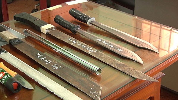 Đồng Nai: Triệt phá băng nhóm dùng mã tấu đi cướp tài sản