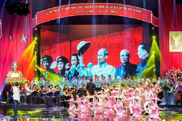 Long trọng lễ kỷ niệm 70 năm Chủ tịch Hồ Chí Minh ra 'Lời kêu gọi thi đua ái quốc' - Hình 1