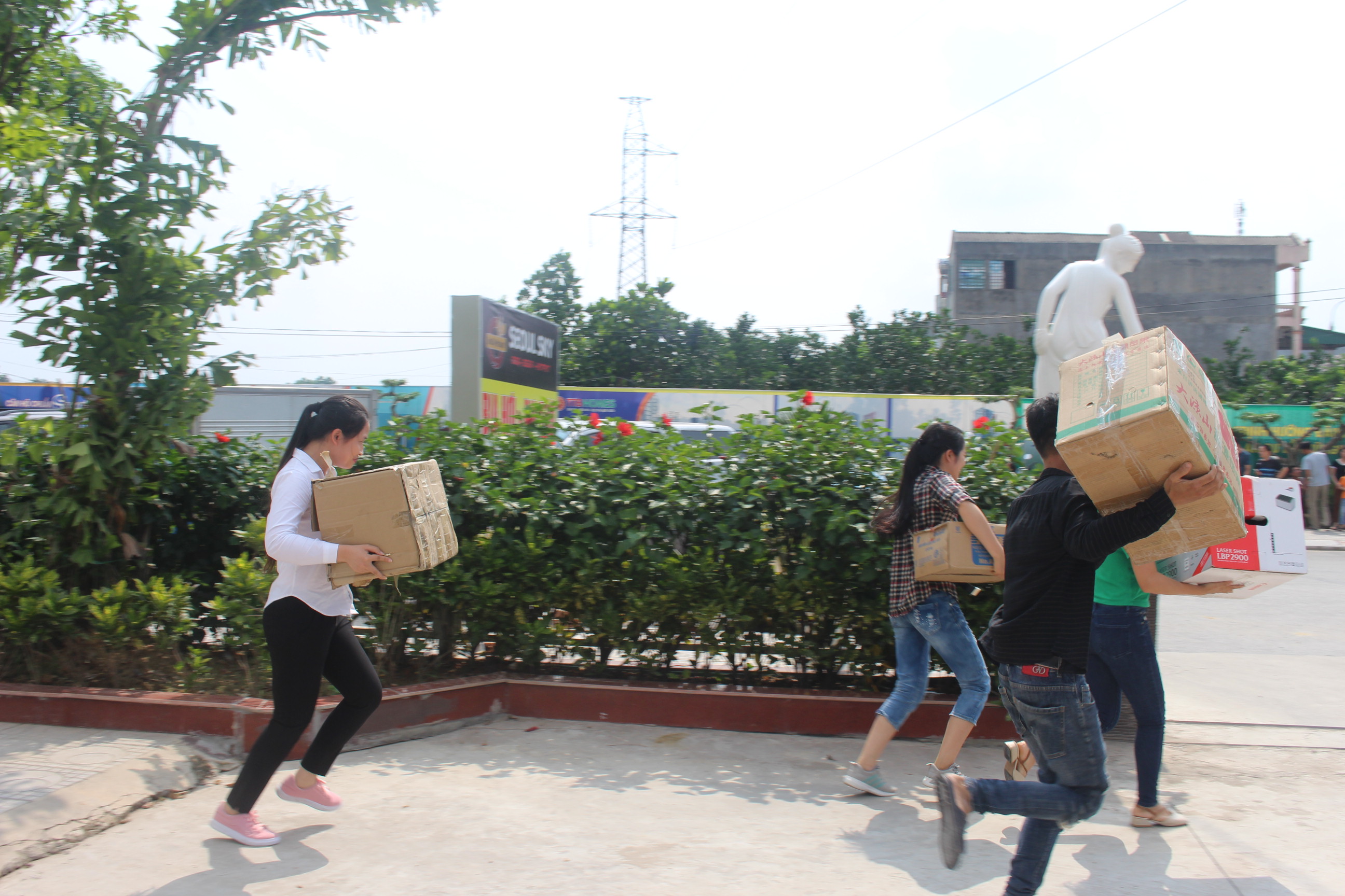 Thái Nguyên: Diễn tập phương án phòng cháy chữa cháy tại chung cư Tiến Bộ - Hình 2