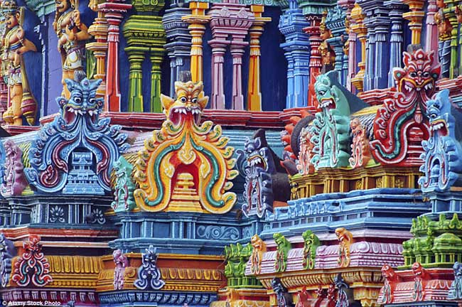 Meenaskshi – ngồi đền đa màu sắc nổi tiếng tại miền Nam Ấn Độ - Hình 2