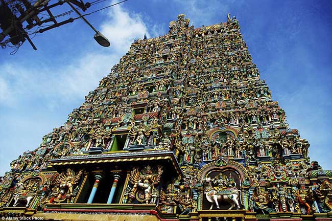 Meenaskshi – ngồi đền đa màu sắc nổi tiếng tại miền Nam Ấn Độ - Hình 5