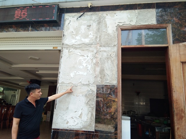 Nghệ An: Cần làm rõ tác nhân gây nứt nhà của các hộ dân