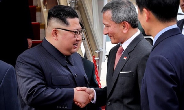 Chủ tịch Triều Tiên Kim Jong-un đã tới Singapore - Hình 1