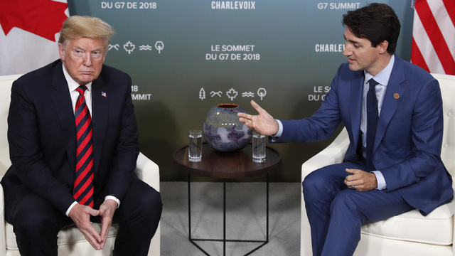 Ông Trump nổi giận, không công nhận tuyên bố chung của G7 - Hình 1