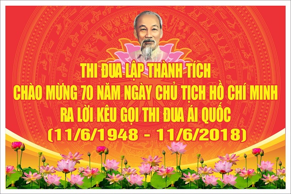 Hôm nay, Kỷ niệm 70 năm ngày Chủ tịch Hồ Chí Minh ra Lời kêu gọi thi đua ái quốc