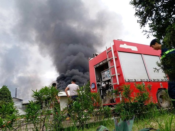 Phú Thọ: Cháy nhà máy may tại khu công nghiệp Thụy Vân