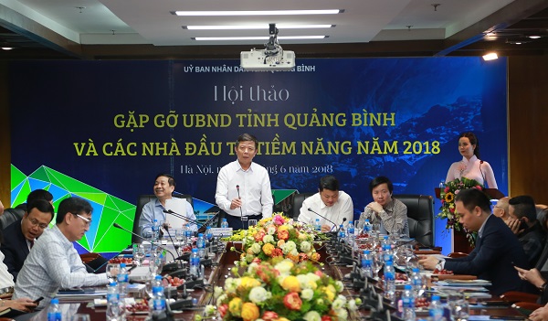 Quảng Bình gặp gỡ các nhà đầu tư tiềm năng năm 2018 - Hình 1