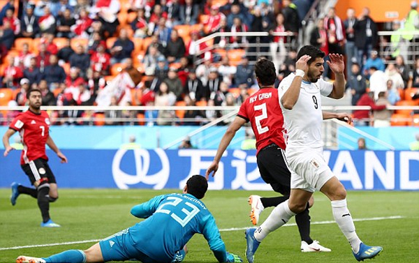 Trực tiếp World Cup Ai Cập - Uruguay (H1): Suarez lai biến 