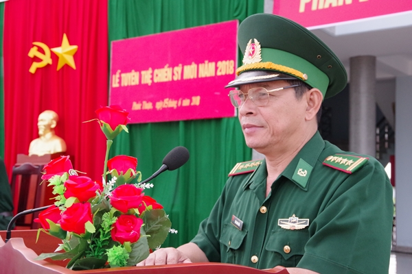 Bà Rịa Vũng Tàu: Bộ đội biên phòng tỉnh làm lễ tuyên thệ chiến sĩ mới năm 2018 - Hình 1