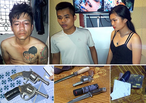 Thanh Hóa: Tóm gọn đối tượng truy nã luôn mang súng bên người