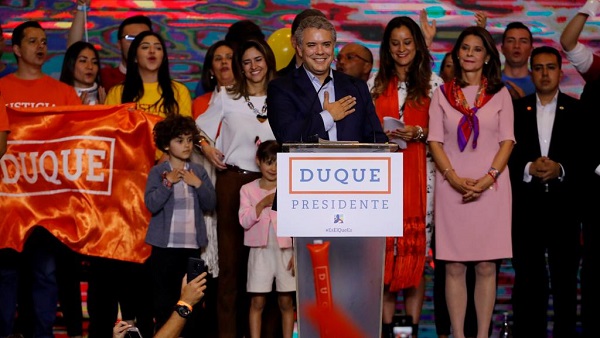 Bầu cử Tổng thống Colomobia: Ứng cử viên Ivan Duque giành chiến thắng - Hình 1