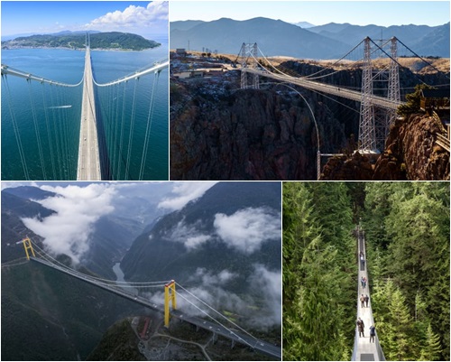 13 cây cầu treo đáng sợ nhất thế giới