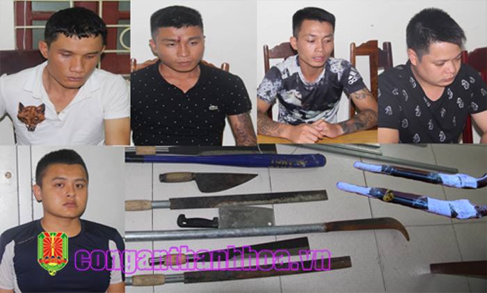 Thanh Hóa: Bắt gọn ổ nhóm giang hồ chuyên dùng súng bảo kê, đòi nợ thuê