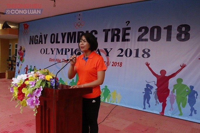 Thái Nguyên: Uỷ ban Olympic Việt Nam phối hợp tổ chức Ngày Olympic Trẻ năm 2018 tại ATK Định Hoá - Hình 1