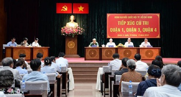 Chủ tịch nước Trần Đại Quang tiếp xúc cử tri TP Hồ Chí Minh - Hình 2