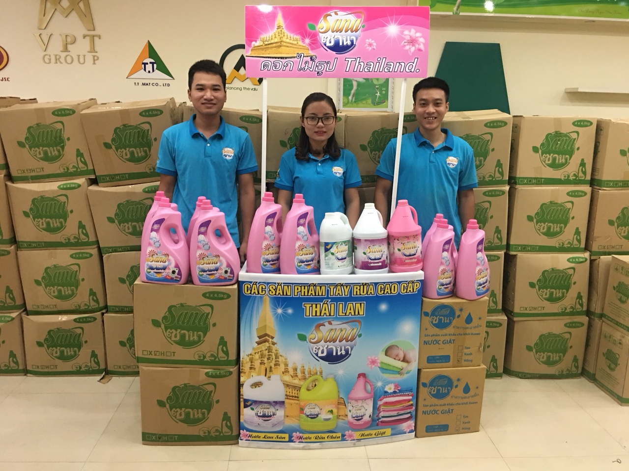 Nước giặt Sana: Không hại da tay, thân thiện môi trường