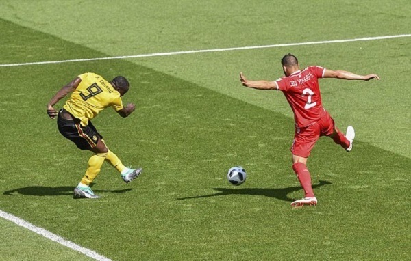 Hazard và Lukaku cùng nhau tỏa sáng, Bỉ vùi dập Tunisia 5-2 - Hình 3