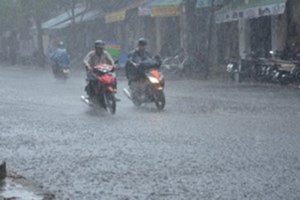 Dự báo thời tiết 25/6: Bắc Bộ có mưa rào và dông trên diện rộng