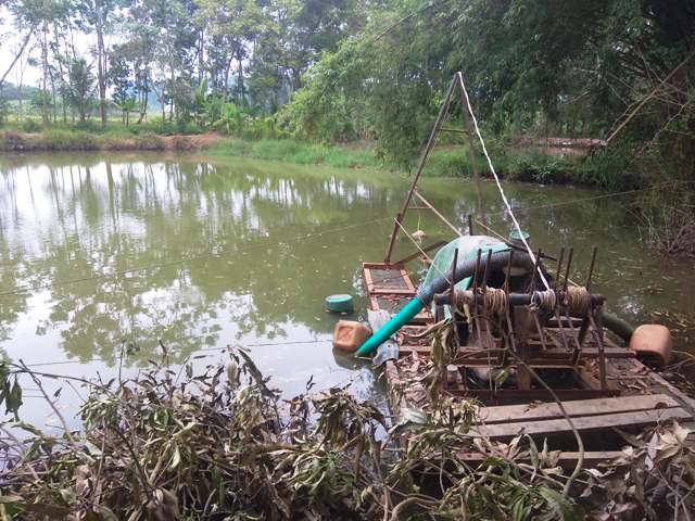 Thanh Hóa: Hiện trường vụ 2 cháu bé bị chết đuối từng là điểm hút cát trái phép